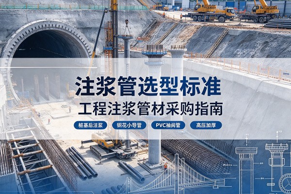 疏附注浆管选型标准